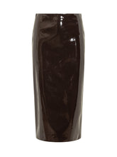 Gonna Midi in Vernice Msgm - Abbigliamento Donna | Lidia Shopping