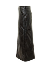 Gonna Midi in Ecopelle con Zip Msgm - Abbigliamento Donna | Lidia Shopping