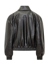 Lauren Ralph Lauren Giacca in Pelle Nera con Tasche Frontali - Abbigliamento Donna | Lidia Shopping