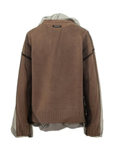 Cardigan in Maglia con Tulle Msgm - Abbigliamento Donna | Lidia Shopping