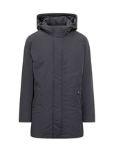 Add Long Black Hooded Parka - Add | Lidia Shopping