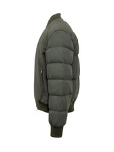 Add Green Bomber with Padded Sleeves - Add | Lidia Shopping