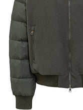 Add Green Bomber with Padded Sleeves - Add | Lidia Shopping