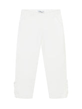 L Orso Bruno White Corduroy Pants - Collezione Happy Birthday | Lidia Shopping