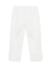 L Orso Bruno White Corduroy Pants - Collezione Happy Birthday | Lidia Shopping