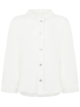L Orso Bruno White Cotton Shirt with Collar - Collezione Happy Birthday | Lidia Shopping