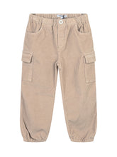 L Orso Bruno Beige Corduroy Cargo Pants - Collezione Happy Birthday | Lidia Shopping