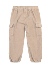 L Orso Bruno Beige Corduroy Cargo Pants - Collezione Happy Birthday | Lidia Shopping