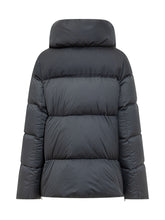 Add Short Black Puffer Jacket with High Collar - Add | Lidia Shopping