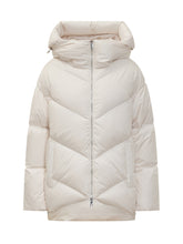 Add White Puffer Jacket with Hood - Add | Lidia Shopping