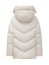 Add White Puffer Jacket with Hood - Add | Lidia Shopping