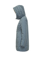 Add Long Light Blue Puffer Jacket with Hood - Add | Lidia Shopping