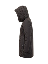 Add Long Black Puffer Coat with Hood - Add | Lidia Shopping