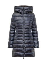 Add Long Black Puffer Coat with Hood - Add | Lidia Shopping