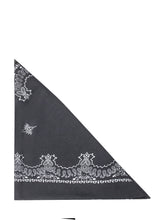 Destin Double-Face Black Bandana Scarf - Collezione Happy Birthday | Lidia Shopping