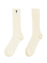 Ami Alexandre Mattiussi White Logo Socks - Ami Alexandre Mattiussi | Lidia Shopping