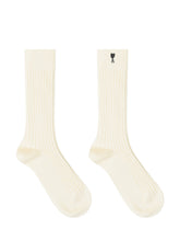 Ami Alexandre Mattiussi White Logo Socks - Ami Alexandre Mattiussi | Lidia Shopping
