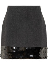 Weekend Max Mara Gonna Minigonna in Lana con Paillettes - Abbigliamento Donna | Lidia Shopping