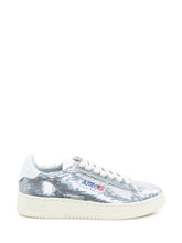 Autry Rosé Medialist Low Silver Sequin Sneakers - Collezione Happy Birthday | Lidia Shopping