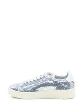 Autry Rosé Medialist Low Silver Sequin Sneakers - Collezione Happy Birthday | Lidia Shopping