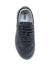 Autry Rosé Medialist Low Black Rhinestone Sneakers - Collezione Happy Birthday | Lidia Shopping