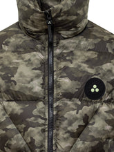 Peuterey Camouflage Down Jacket with Zip Closure - Collezione Happy Birthday | Lidia Shopping