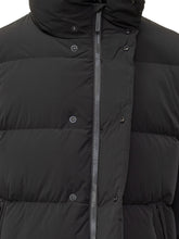 Piumino After Label Nero Con Chiusura a Bottoni - Abbigliamento Uomo | Lidia Shopping