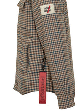 Sovracamicia After Label Check Beige E Verde - Abbigliamento Uomo | Lidia Shopping
