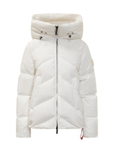 Piumino After Label Bianco con Cappuccio - Abbigliamento Donna | Lidia Shopping
