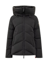 Piumino After Label Nero con Cappuccio - Abbigliamento Donna | Lidia Shopping