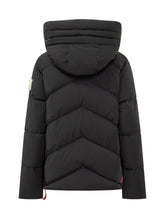 Piumino After Label Nero con Cappuccio - Abbigliamento Donna | Lidia Shopping