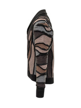 Cardigan Lorenzoni Multicolor con Motivo Astratto - Abbigliamento Uomo | Lidia Shopping