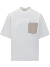 T-shirt with Contrast Pocket Marni - Collezione Happy Birthday | Lidia Shopping