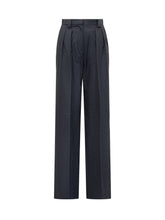 Pantaloni Mom s Pants in Lana Grigia - Abbigliamento Donna | Lidia Shopping