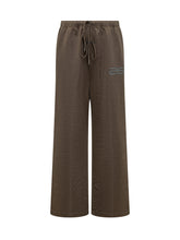 Pantaloni lounge in felpa marrone con coulisse - Abbigliamento Uomo | Lidia Shopping