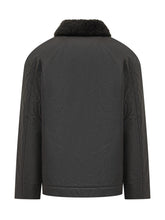 Tela genova Technical Fabric Jacket with Shearling Collar - Black Friday – ENG | Lidia Shopping