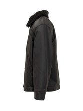 Tela genova Technical Fabric Jacket with Shearling Collar - Black Friday – ENG | Lidia Shopping