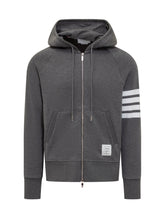 Felpa Con Cappuccio E Dettagli a Righe - Abbigliamento Uomo | Lidia Shopping