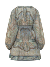 Paisley-Print Chiffon Mini Dress - Collezione Happy Birthday | Lidia Shopping