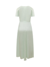 Abito Lungo Con Drappeggio - Abbigliamento Donna | Lidia Shopping