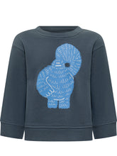 Stella McCartney Blue Monster Print Sweatshirt - Collezione Happy Birthday | Lidia Shopping