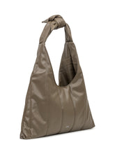 Taupe Quilted Polyester Shopper Bag Ciel - Collezione Happy Birthday | Lidia Shopping