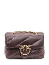 Bordeaux Love One Soft Quilted Leather Bag Pinko - Collezione Happy Birthday | Lidia Shopping