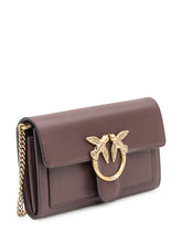 Portafoglio Bordeaux Con Logo Love Birds Pinko - Accessori Donna | Lidia Shopping