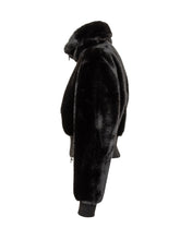 Giacca Nera In Eco Pelliccia Pinko - Abbigliamento Donna | Lidia Shopping