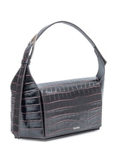 The Attico Croc-Effect Shoulder Bag - Black Friday – ENG | Lidia Shopping