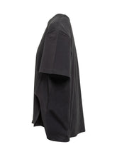 The Attico Asymmetric Oversized T-Shirt - Black Friday – ENG | Lidia Shopping