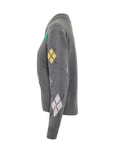 MSGM Argyle Pattern Polo Sweater - Black Friday – ENG | Lidia Shopping