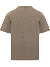 T-shirt con Logo e Dettagli Traforati - Abbigliamento Uomo | Lidia Shopping