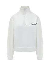 DSQUARED2 - Logo Zip Sweatshirt - White - LIDIASHOPPING® - Official Website